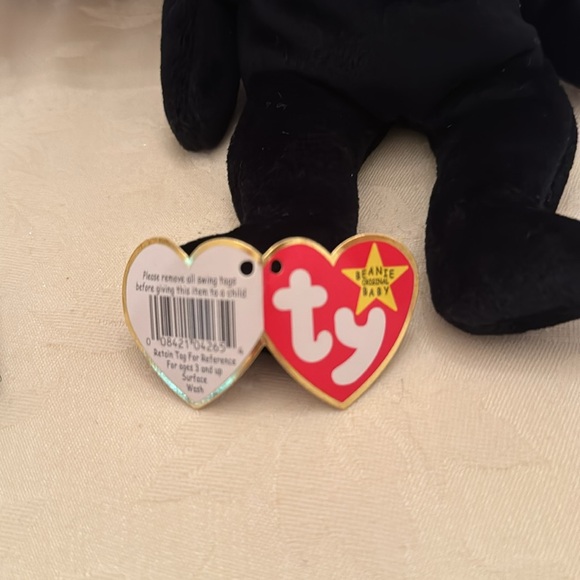 Beanie Baby The End ! Hang Tag is detached but fine. (Mlb) - Picture 4 of 6